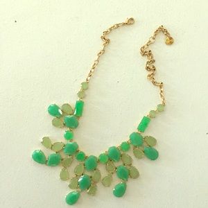 Stella & Dot Green Statement Necklace